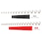 Tekton 3/8 Inch Drive 6-Point Flare Nut Crowfoot Wrench Set with Rack, 32-Piece (5/16 - 1-1/16 in, 8-27 mm) WCF92320 - alternate 3